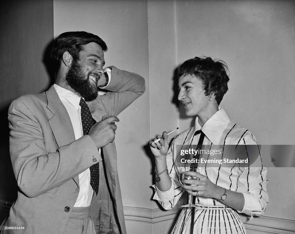 Adrian Cowell And Barbara Delisle, 1956