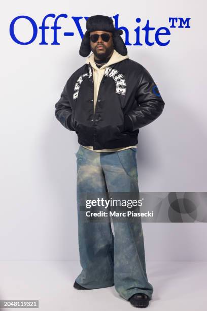 Winston Duke attends the Off-White Fall Winter 2024-2025 Show as part of Paris Fashion Week on February 29, 2024 in Paris, France.