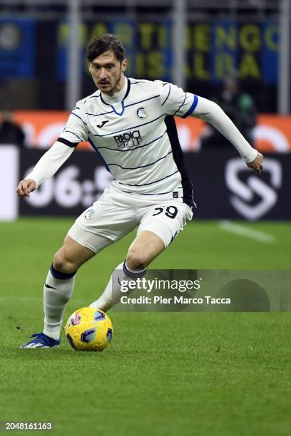 Alexey Miranchuk of Atalanta BC in action during the Serie A TIM match between FC Internazionale and Atalanta BC - Serie A TIM at Stadio Giuseppe...