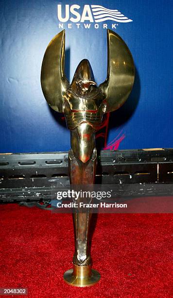 The stunt award for the 3rd Annual Taurus World Stunt Awards at Paramount Studios June 1, 2003 in Hollywood, California. The show will air Monday,...