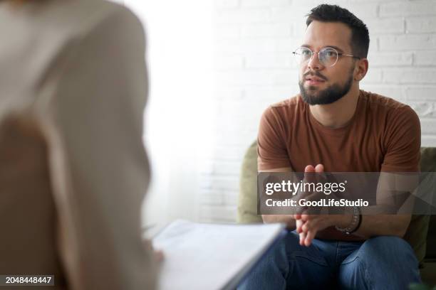 psicoterapia - psicoterapeuta foto e immagini stock