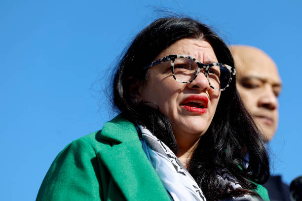 DC: Rep. Tlaib Holds Press Conference To Discuss War In Gaza