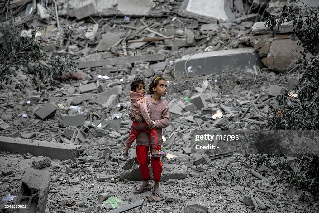 TOPSHOT-PALESTINIAN-ISRAEL-CONFLICT