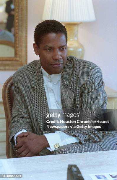 Denzel Washington at the Ritz-Carlton, Feb. 24, 1994.