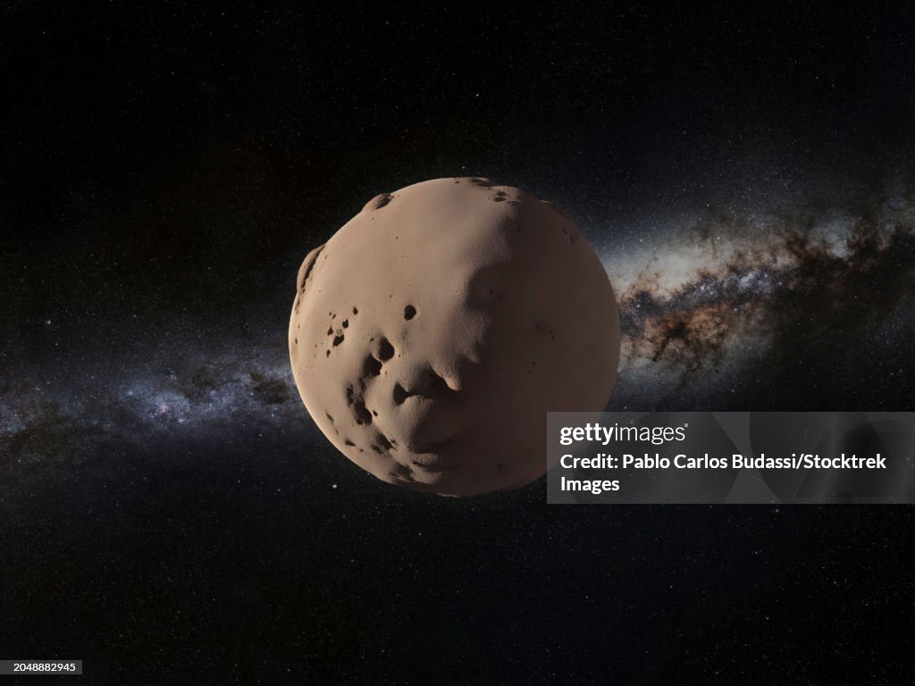 Planetesimal Computer Program Artists Impression Of A Planetesimal High-Res Vector Graphic - Getty Images