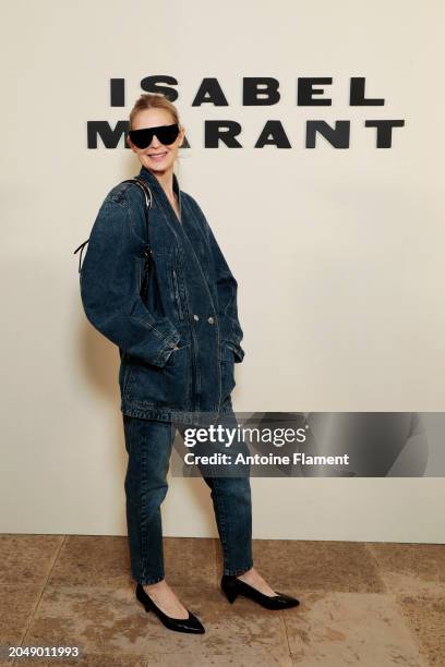 Kelly Rutherford attends the Isabel Marant Womenswear Fall/Winter 2024-2025 show as part of Paris Fashion Week on February 29, 2024 in Paris, France.