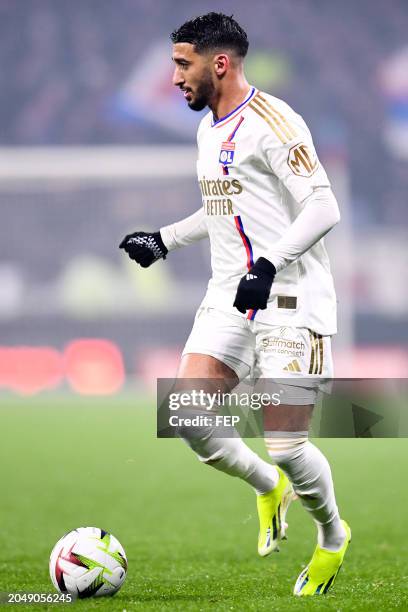 Said BENRAHMA during the Ligue 1 Uber Eats match between Lyon and Lens at Groupama Stadium on March 3, 2024 in Lyon, France. - Photo by Icon Sport