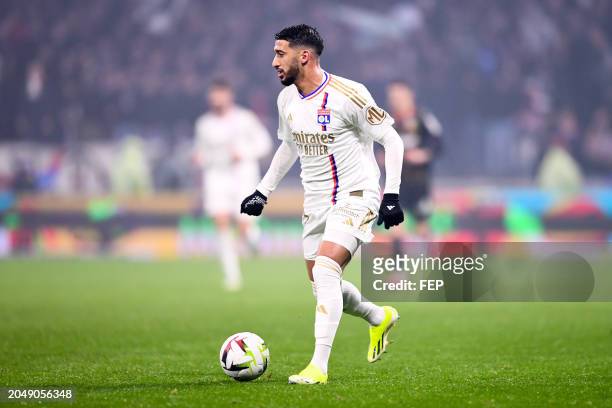 Said BENRAHMA during the Ligue 1 Uber Eats match between Lyon and Lens at Groupama Stadium on March 3, 2024 in Lyon, France. - Photo by Icon Sport