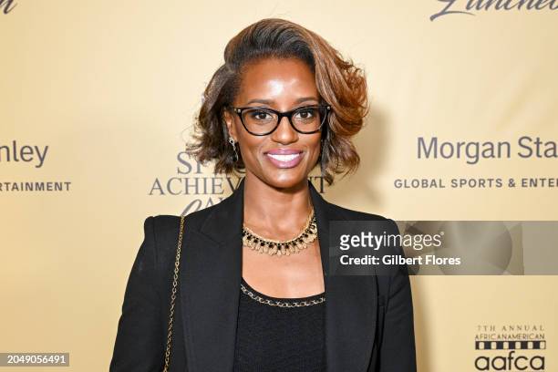 Skye P. Marshall at the AAFCA Special Achievement Awards Luncheon held at the Los Angeles Athletic Club on March 3, 2024 in Los Angeles, California.