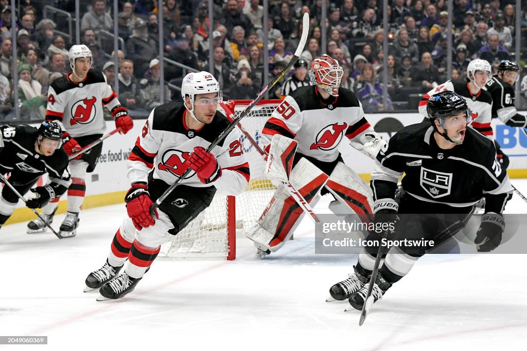 NHL: MAR 03 Devils at Kings