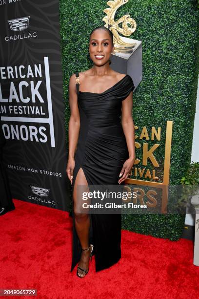 Issa Rae at the 6th American Black Film Festival Honors held at the SLS Hotel, a Luxury Collection Hotel, Beverly Hills on March 3, 2024 in Beverly...