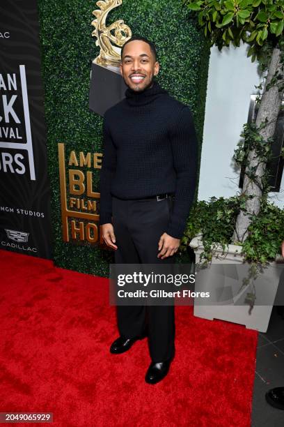 Kelvin Harrison Jr. At the 6th American Black Film Festival Honors held at the SLS Hotel, a Luxury Collection Hotel, Beverly Hills on March 3, 2024...