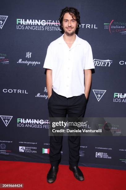 Nat Wolff attends Italy Los Angeles Festival 2024 on February 29, 2024 in Los Angeles, California.