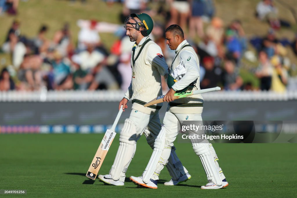 New Zealand v Australia - Men's 1st Test: Day 2