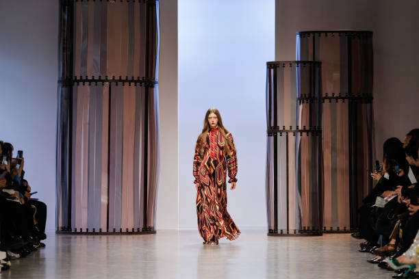 FRA: Léonard Paris : Runway - Paris Fashion Week - Womenswear Fall/Winter 2024-2025