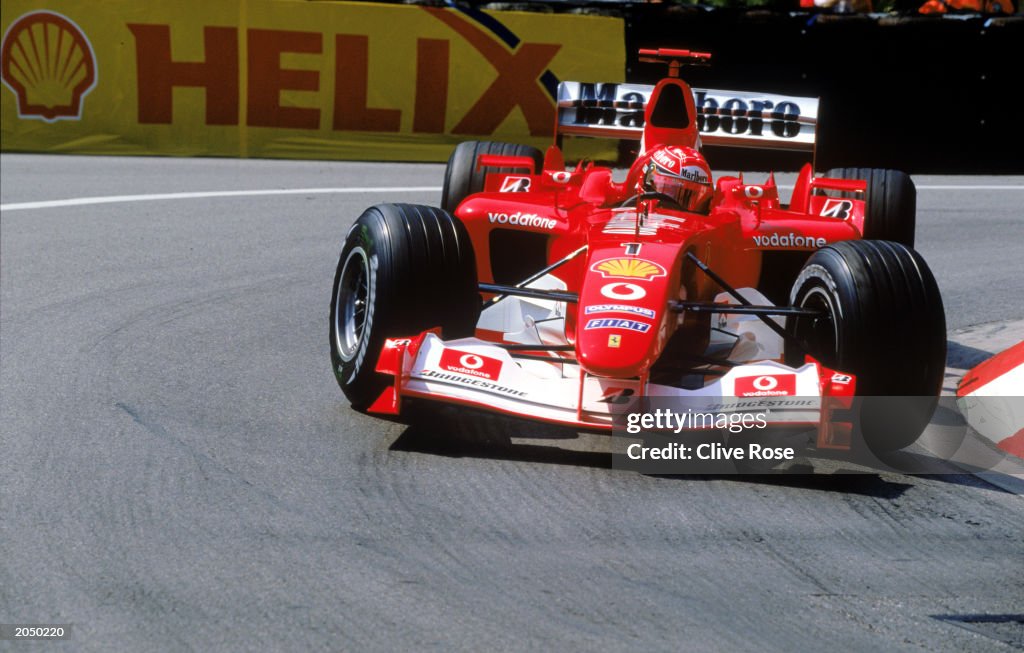 Ferrari driver Michael Schumacher of Germany