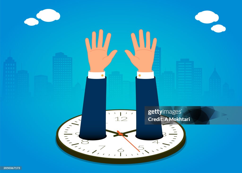 Lose Time Lose In Time High-Res Vector Graphic - Getty Images