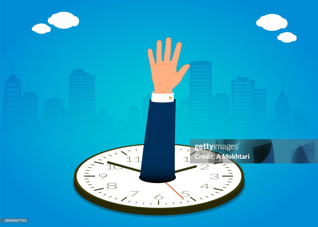 Lose Time Lose In Time High-Res Vector Graphic - Getty Images