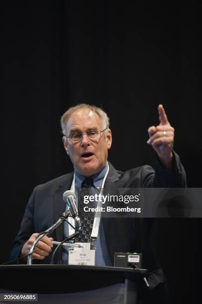 Rick Rule, president and chief executive officer of Sprott US Holdings Inc., during the Prospectors & Developers Association of Canada conference in...