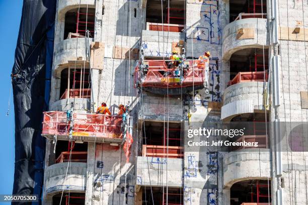 Miami Beach, Florida, Collins Avenue, renovation and preservation of former Versailles hotel, into future Aman Hotel and Residences.