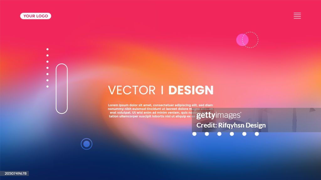 Website Gradent Backround Blurred Multicolours Gradient Abstract Background For Website Landing ...