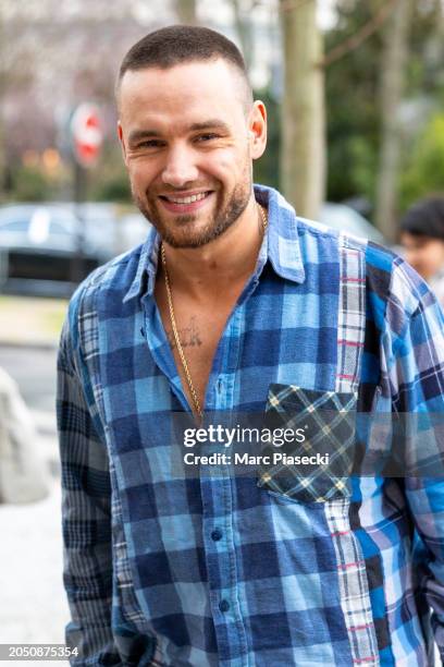 Liam Payne is seen on March 01, 2024 in Paris, France.