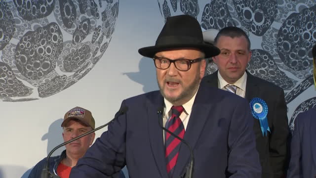 GBR: Controversial politician George Galloway wins Rochdale by-election