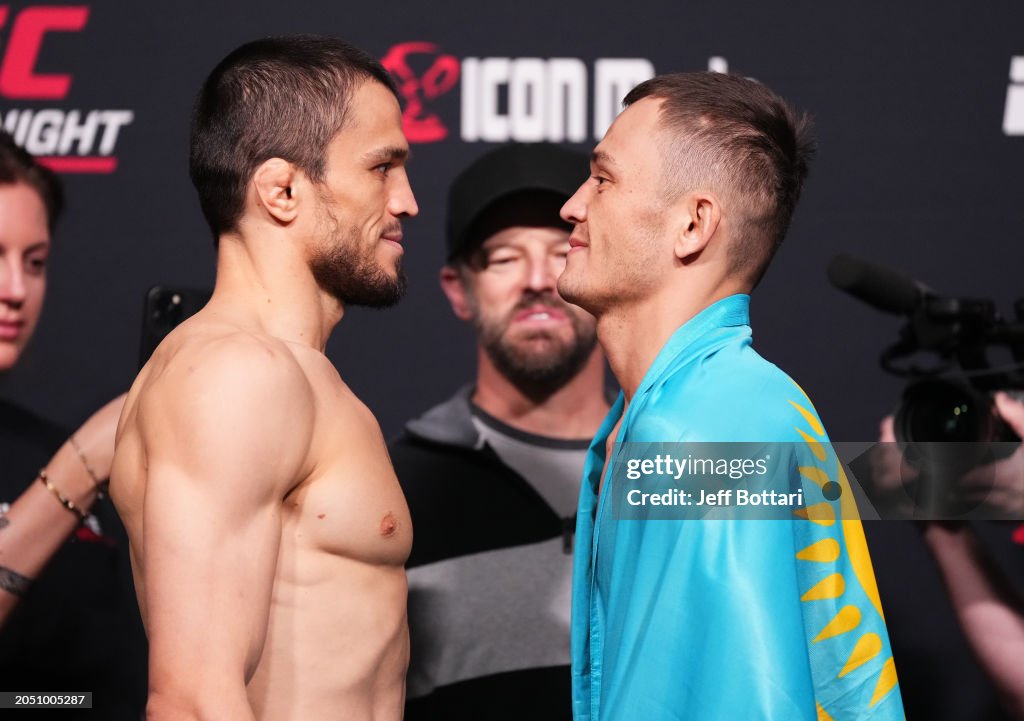 UFC Fight Night: Rozenstruik v Gaziev Weigh-in