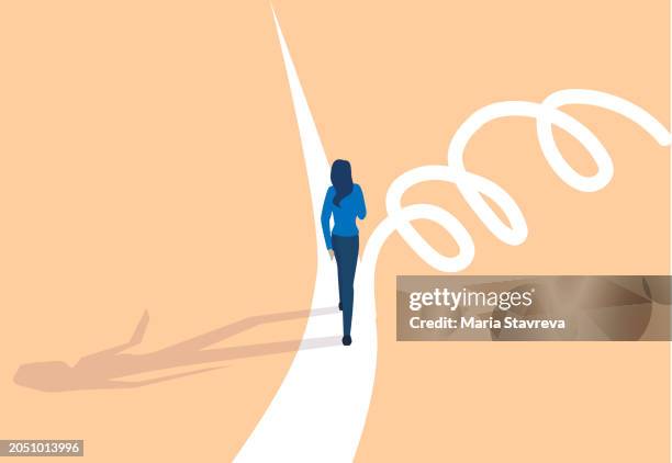 keep it simple concept - simple living stock illustrations