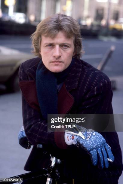 Dutch actor Rutger Hauer poses for a portrait in New York, New York, March 1980.