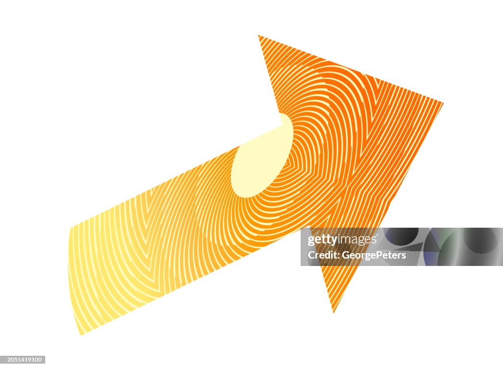 Abstract Arrows Angles Abstract Arrow With Ornate Pattern High-Res Vector Graphic - Getty Images