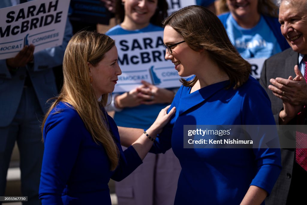 Sarah McBride Campaigns In Delaware To Be First Transgender Member Of Congress