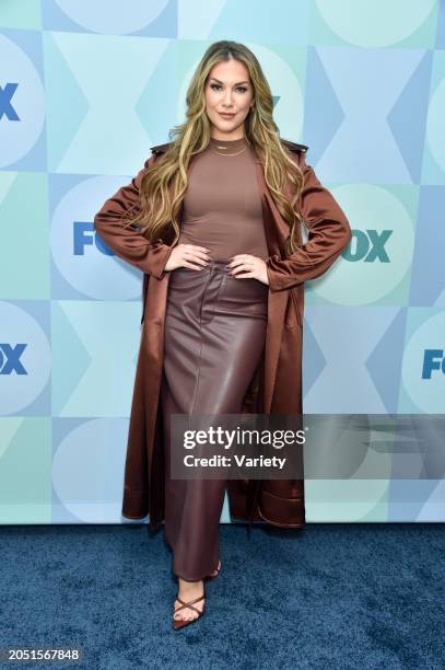 Allison Holker at the 2024 FOX Spring Preview held at FOX Studios on March 4, 2024 in Los Angeles, California.