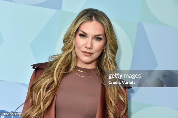 Allison Holker at the 2024 FOX Spring Preview held at FOX Studios on March 4, 2024 in Los Angeles, California.