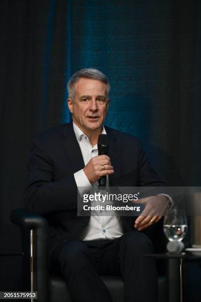 Blair Way, chief operating officer of Patriot Battery Metals Inc., during the Prospectors & Developers Association of Canada conference in Toronto,...