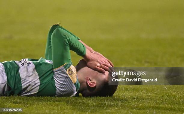 Dublin , Ireland - 4 March 2024; Darragh Burns of Shamrock Rovers during the SSE Airtricity Men's Premier Division match between Shamrock Rovers and...