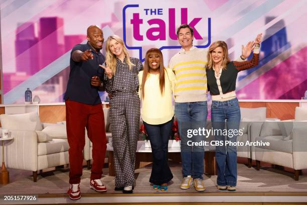 Episode.2850" THE TALK premieres with Season 14 on Friday, February 23rd at 2pmET/1pmPT on CBS! Pictured : Akbar Gbajabiamila, Amanda Kloots, Sheryl...