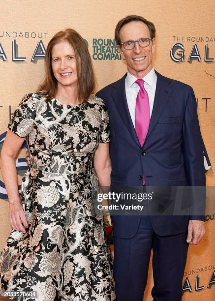 Kitty Patterson Kempner and Thomas Kempner at Roundabout Theatre Company's 2024 Gala held at Ziegfeld Ballroom on March 4, 2024 in New York City.