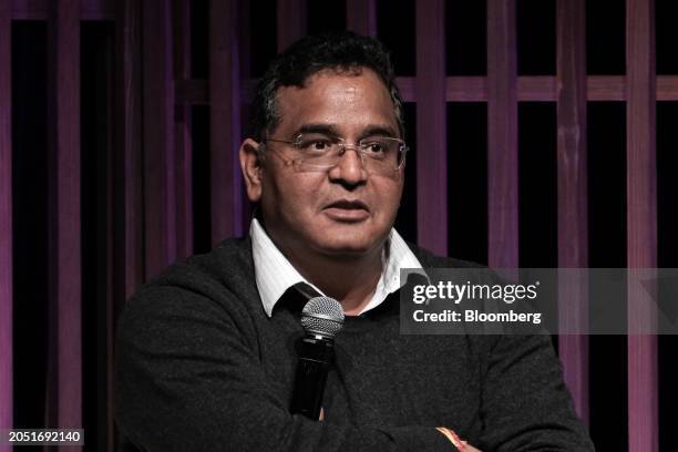 Vijay Shekhar Sharma, founder and chairman of One97 Communications Ltd., operator of Paytm, attends the Japan Fintech Festival in Tokyo, Japan, on...