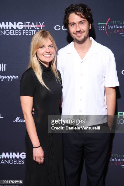 Emmy and Nat Wolff attend Italy Los Angeles Festival 2024 on February 29, 2024 in Los Angeles, California.