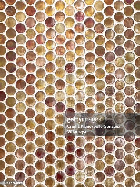Soft Rounded Tile Pattern Round Mosaic Tiles Photos and Premium High Res Pictures - Getty Images