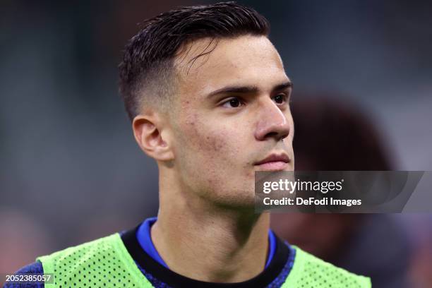 Elexsandar Stankovic of FC Internazionale looks on prior to the Serie A TIM match between FC Internazionale and Genoa CFC at Stadio Giuseppe Meazza...