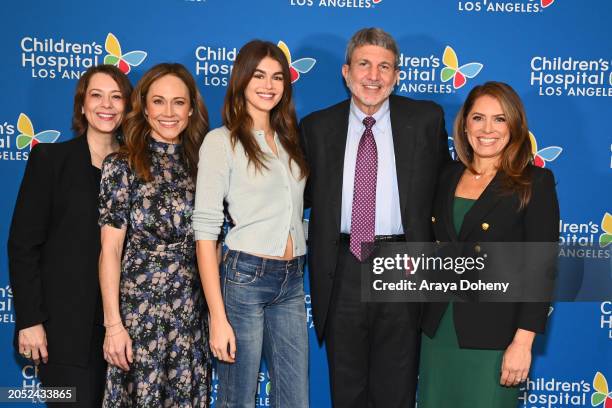 Alexandra Carter, Nikki DeLoach, Kaia Gerber, Paul S. Viviano and Dawn Wilcox attend the 9th Annual Children's Hospital Los Angeles Make March Matter...