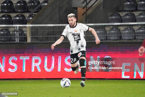 Farid EL MELALI of Angers during the Ligue 2 BKT match between Angers and Ajaccio at Stade Raymond Kopa on March 4, 2024 in Angers, France. - Photo...
