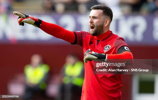 Liam Kelly in action for Motherwell during a cinch Premiership match between Motherwell and Celtic at Fir Park, on February 25 in Motherwell,...