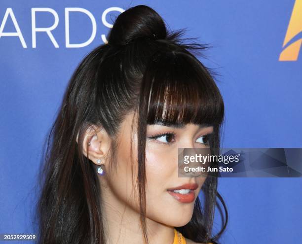 Actress Liza Soberano arrives at the red carpet of the Crunchyroll Anime Awards 2024 on March 02, 2024 in Tokyo, Japan.