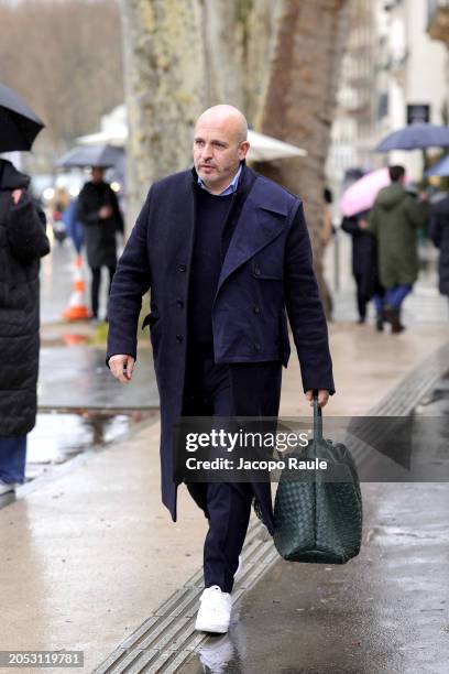 Alessandro Maria Ferreri attends the Elie Saab Womenswear Fall/Winter 2024-2025 show as part of Paris Fashion Week on March 02, 2024 in Paris, France.