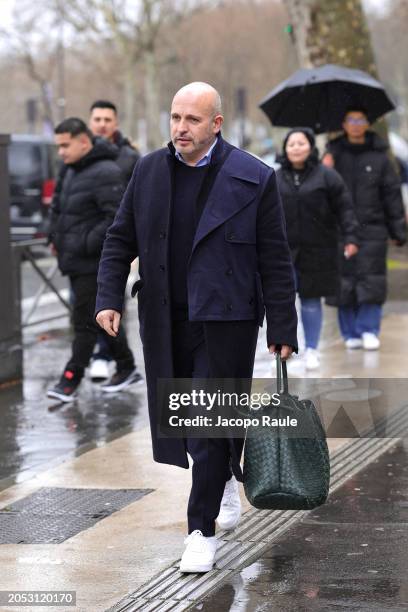 Alessandro Maria Ferreri attends the Elie Saab Womenswear Fall/Winter 2024-2025 show as part of Paris Fashion Week on March 02, 2024 in Paris, France.