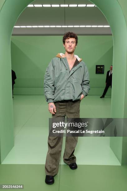 Shawn Mendes attends the Loewe Womenswear Fall/Winter 2024-2025 show as part of Paris Fashion Week on March 01, 2024 in Paris, France.