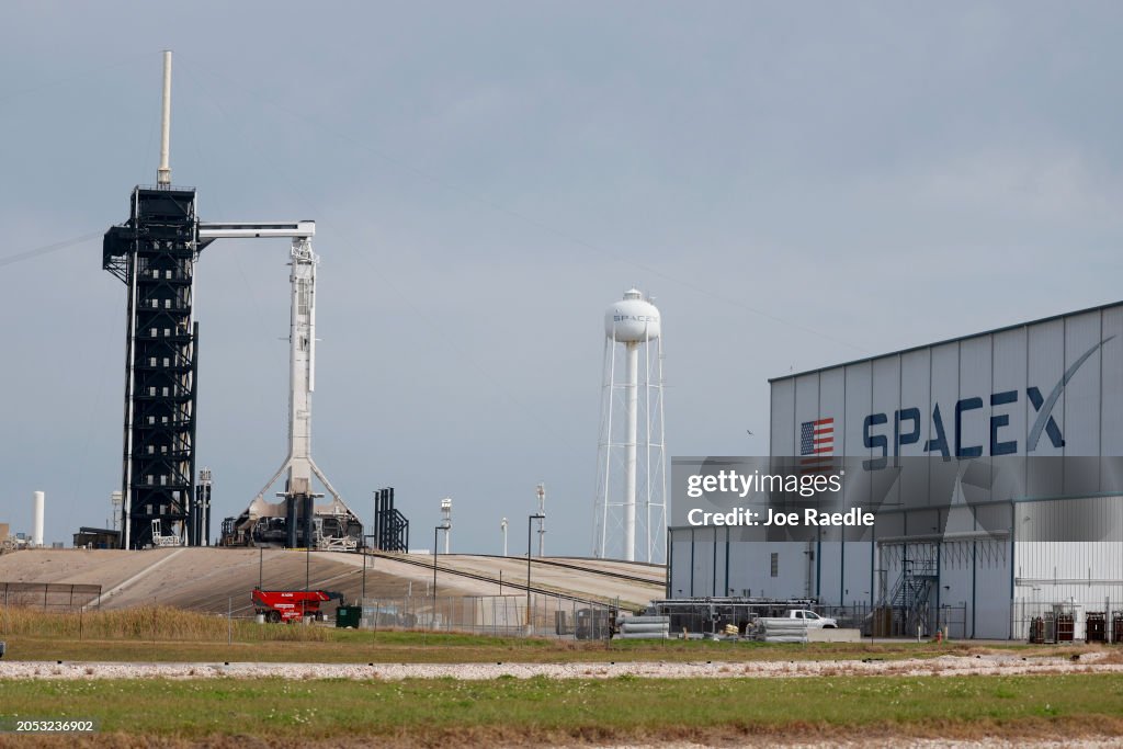 NASA And SpaceX Prepare For Crew-8 Mission Launch
